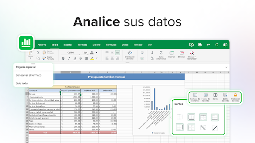 Captura de pantalla de MobiOffice: Word, Sheets, PDF