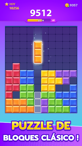 Captura de pantalla de Block Crush・Puzzle de Bloques