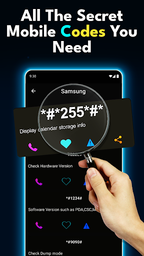 Geheimcodes und mobile Hacks Screenshot