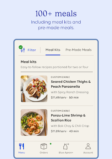 Blue Apron: Meal Kit Delivery screenshot