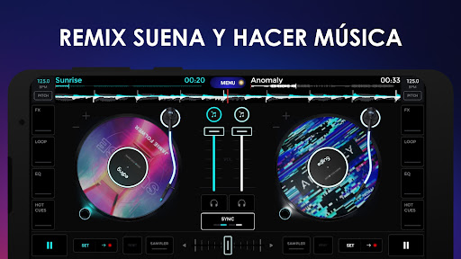 Captura de pantalla de edjing Mix Mezclador Música DJ