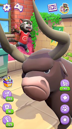 Captura de pantalla de Talking Tom Cat