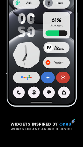 Captura de pantalla de OneUI Widgets