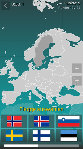 World Map Quiz Screenshot