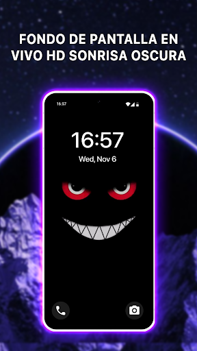 Captura de pantalla de Fondo Animado Sonrisa 4K