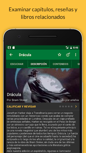 Captura de pantalla de AudioLibros