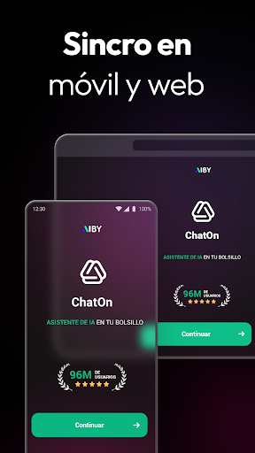 Captura de pantalla de ChatOn - Chat de IA en español