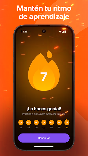 Captura de pantalla de Hablar inglés Praktika