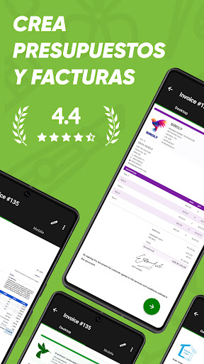 Captura de pantalla de Joist Facturas y Presupuestos