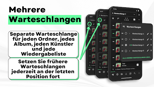 Musicolet Musikplayer Screenshot