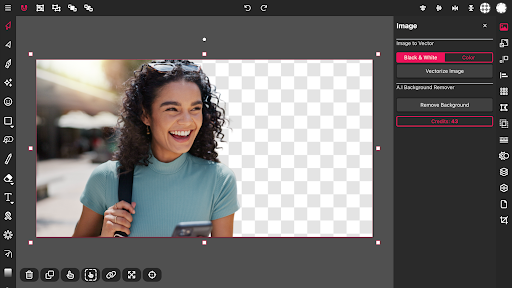 Vector Ink: SVG, Illustrator screenshot
