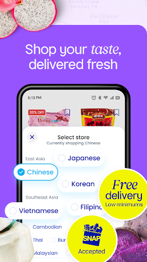 Captura de pantalla de Weee! Asian Grocery Delivery