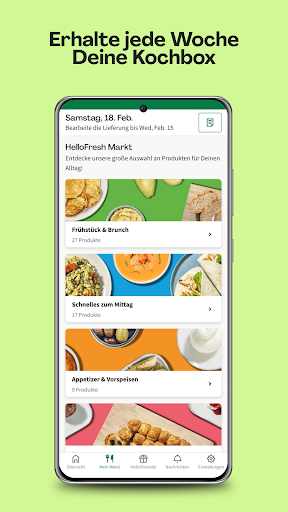 HelloFresh: Kochbox & Rezepte Screenshot