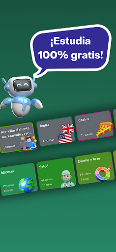 Captura de pantalla de Cursa - Cursos online