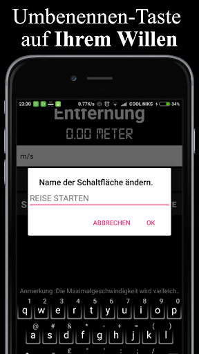 Tachometer und meterzähler Pro Screenshot