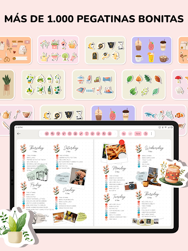 Captura de pantalla de Journal: Notas, Planner, PDFs