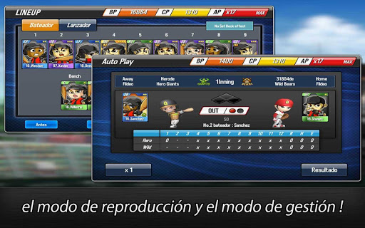 Captura de pantalla de Baseball Star