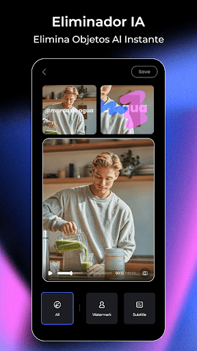 Captura de pantalla de Vmake: Editor de Video UGC