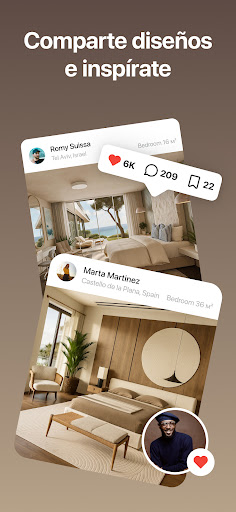 Captura de pantalla de Diseñador de Habitaciones 3D