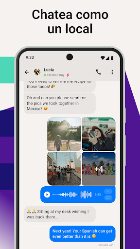Captura de pantalla de Tandem: Intercambio de idiomas