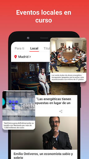 Captura de pantalla de Noticias locales - Últimas
