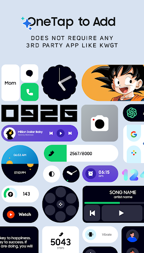 Captura de pantalla de OneUI Widgets