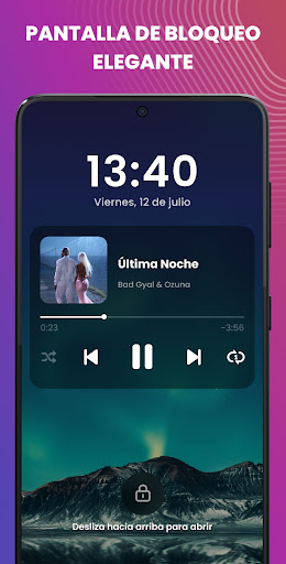 Captura de pantalla de Reproductor de Música & MP3