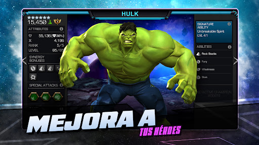 Captura de pantalla de Marvel Batalla de Superhéroes