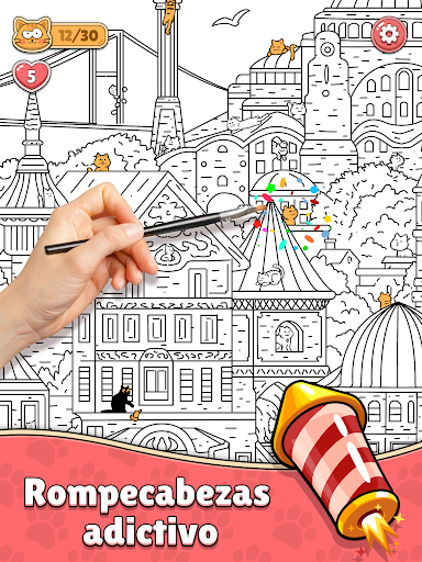 Captura de pantalla de Find The Cat - Spot It!