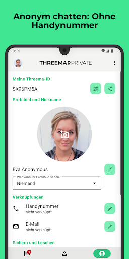 Threema. Der sichere Messenger Screenshot