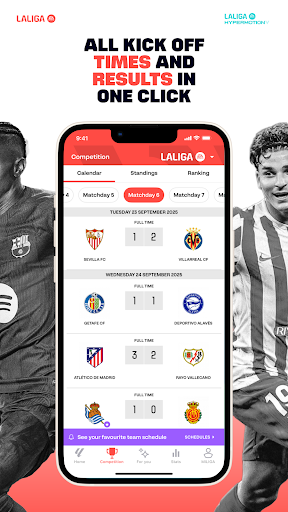 LALIGA Official App 2025/26 screenshot