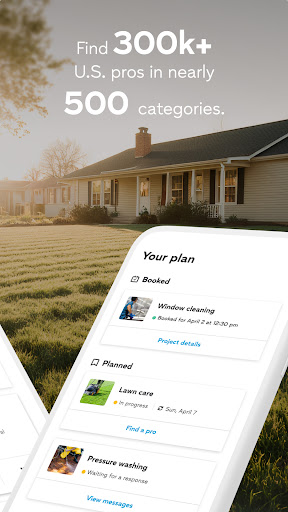 Captura de pantalla de Thumbtack: Hire Service Pros