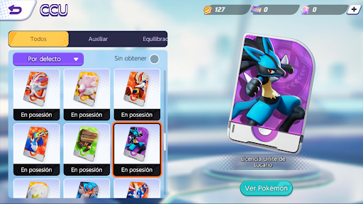 Captura de pantalla de Pokémon UNITE