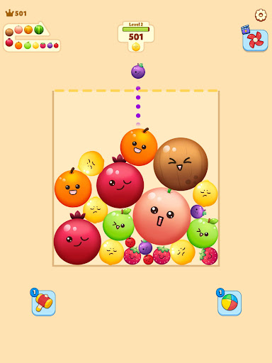 Fruit Merge-Juicy Melon Puzzle screenshot