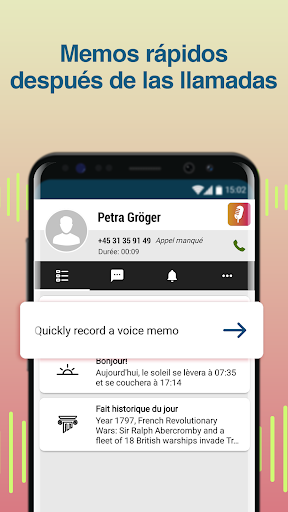 Captura de pantalla de Grabadora de Voz: Notas de Voz