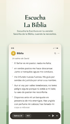 Captura de pantalla de Bible Chat - Santa Biblia