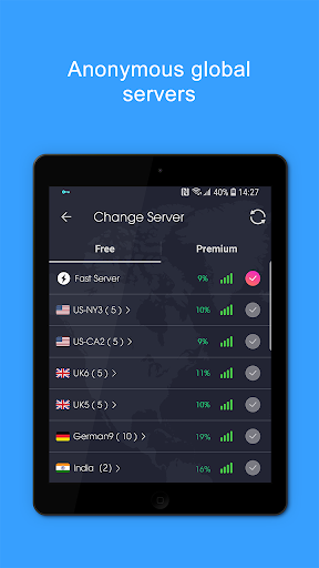Captura de pantalla de VPN Proxy Speed - Super VPN