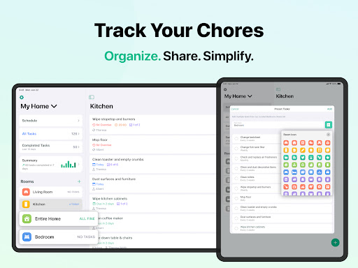 House Chores Cleaning Schedule screenshot
