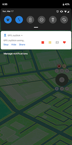 Captura de pantalla de Fake GPS Location-GPS JoyStick