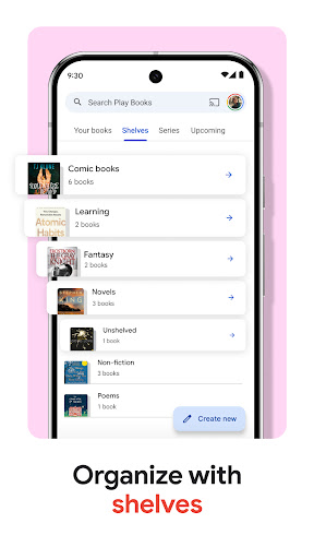 Google Play Bücher Screenshot