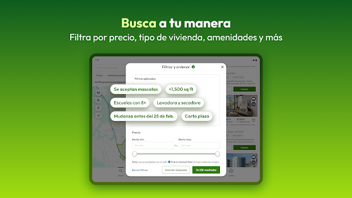 Captura de pantalla de Apartamentos.com Alquileres