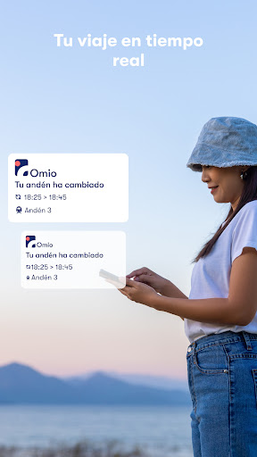 Captura de pantalla de Omio: Reserva tren, bus, vuelo