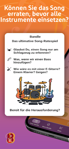 Bandle: Löse das Song-Quiz Screenshot
