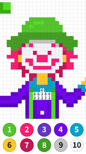 Captura de pantalla de Color by Number: No.Draw