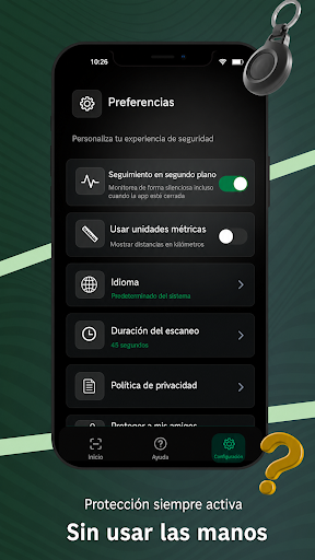 Captura de pantalla de Detector AirTag y tracker