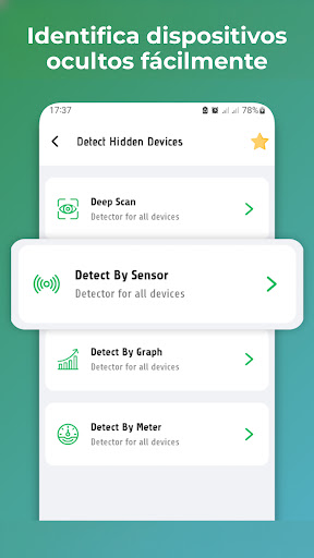 Captura de pantalla de Detector de todos dispositivos