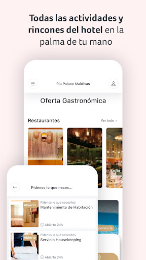 Captura de pantalla de RIU Hotels & Resorts