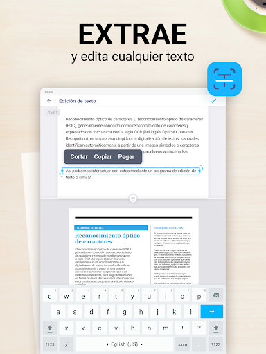 Captura de pantalla de iScanner - Escanear documentos