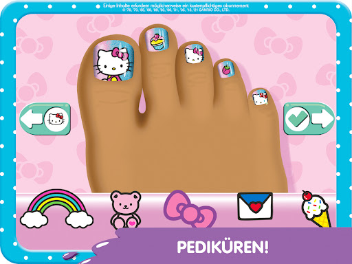 Hello Kitty Nagelsalon Screenshot