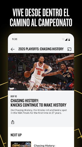 Captura de pantalla de NBA App: baloncesto en directo